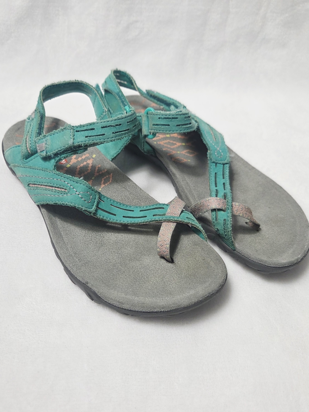 Merrell Terran Convertible II Teal Green Toe-Loop Sport Sandals